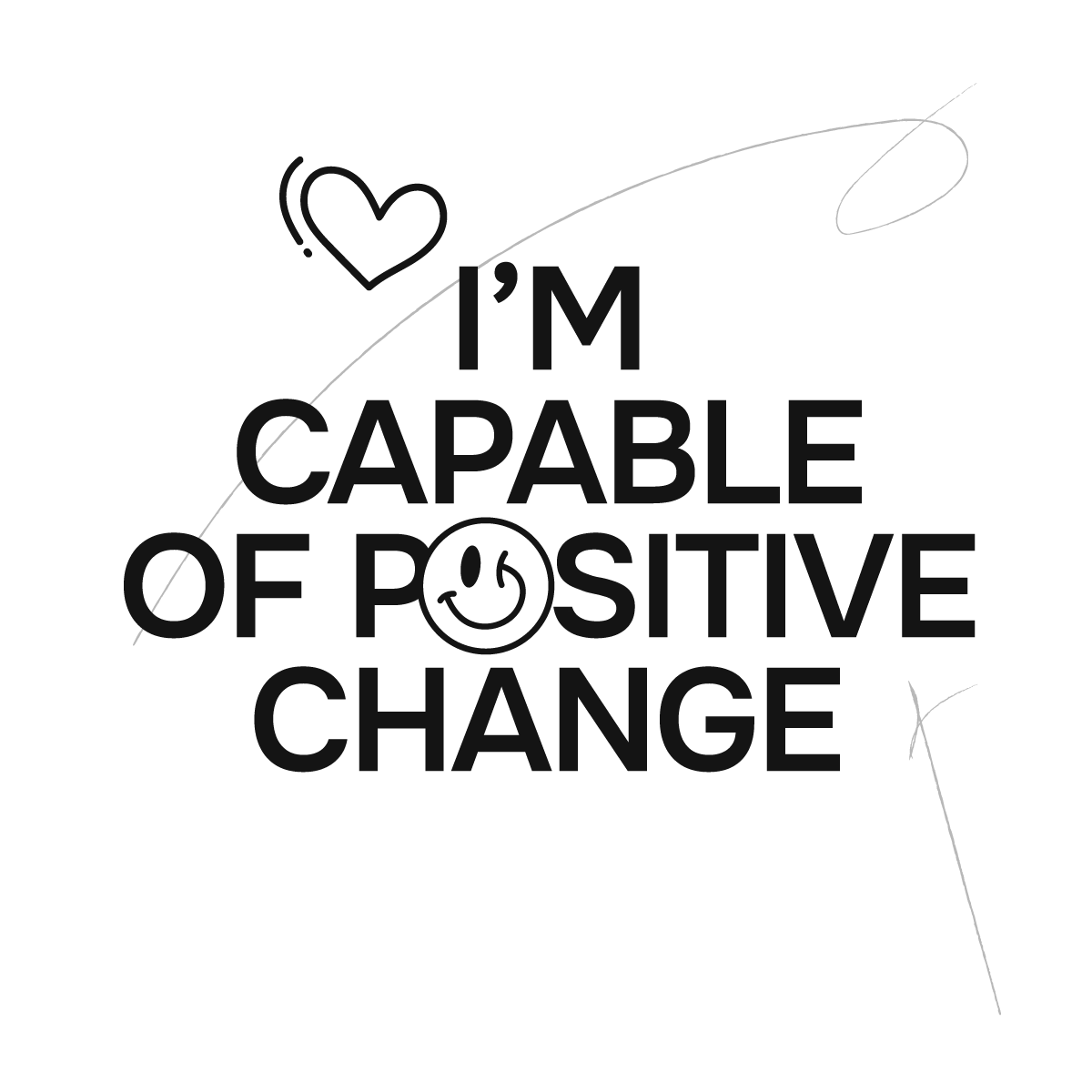 Love Better Loading Screen Affirmation Im capable of positive change