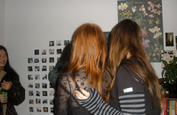 Girls from behind